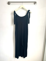 Paisley Jumpsuit (Black) - XS