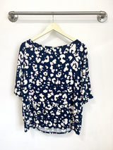 Meg Boatneck Top (Moonlight Daze) - L