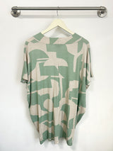Jade Kaftan Dress (Sea Salt Deco) - XS
