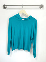 Bella Hoodie (Turquoise) - S