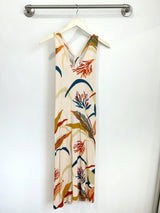 Lissa Twist-Back Midi Dress (Lehua) - XS