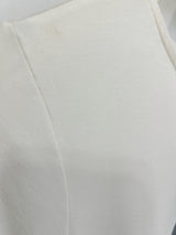 Tina Color-block Dress (Floral/Ivory) - XS