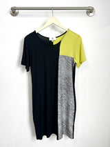 Samantha Dress (Black/Lime) - S