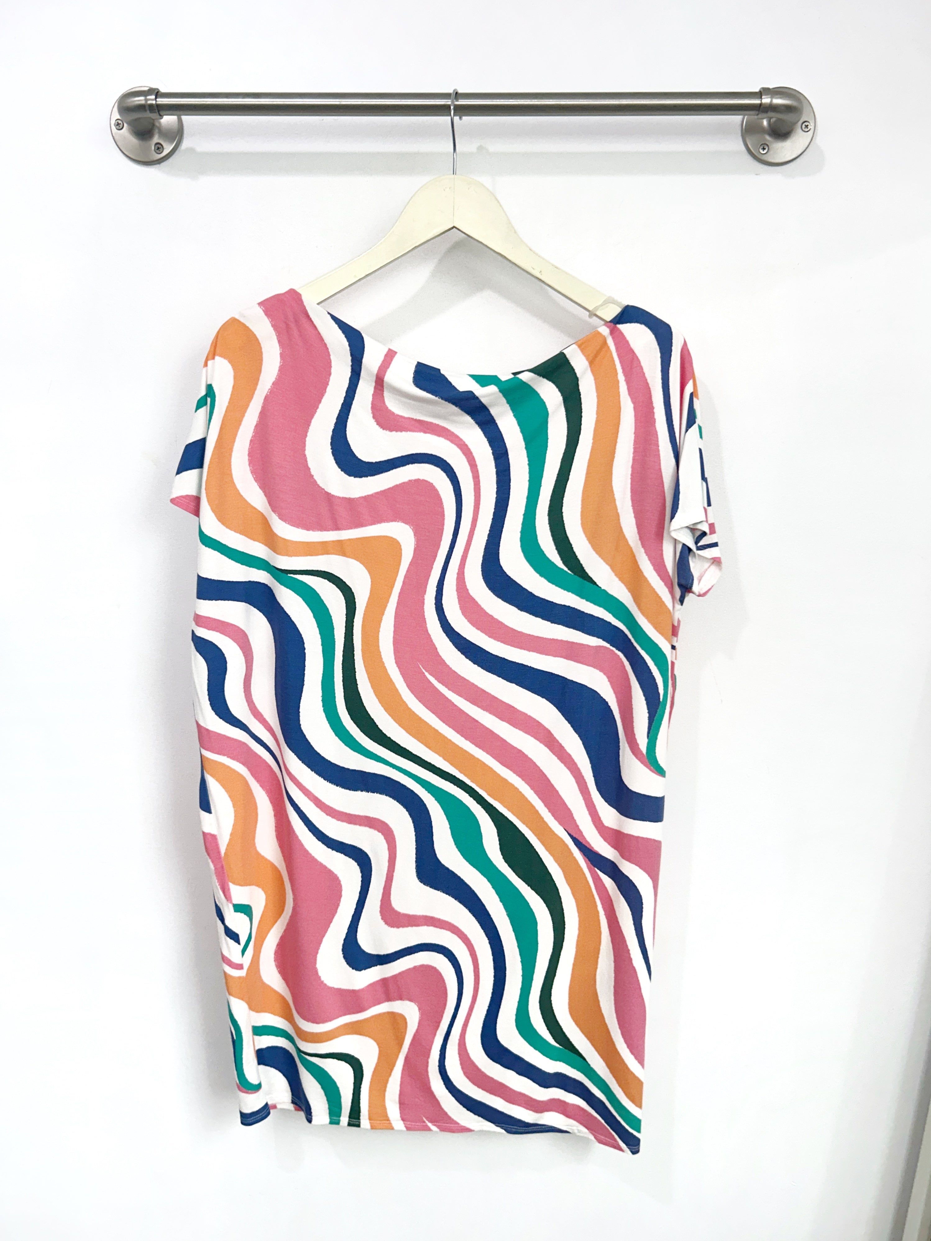 Brooke Dress (Retro Rainbow) - M – Ten Tomorrow
