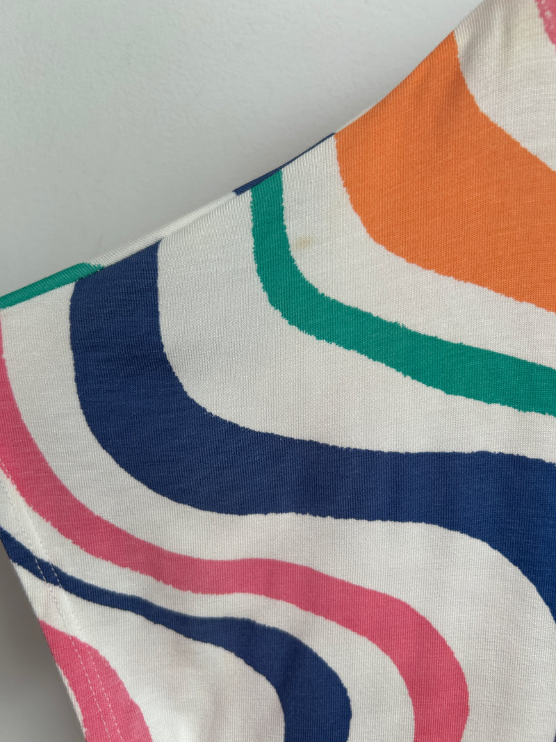 Brooke Dress (Retro Rainbow) - M