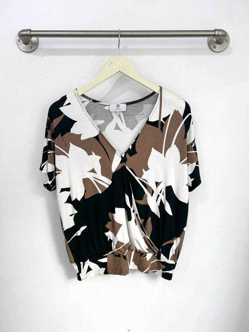 Luna Wrap Top (Orchid Shadow) - M