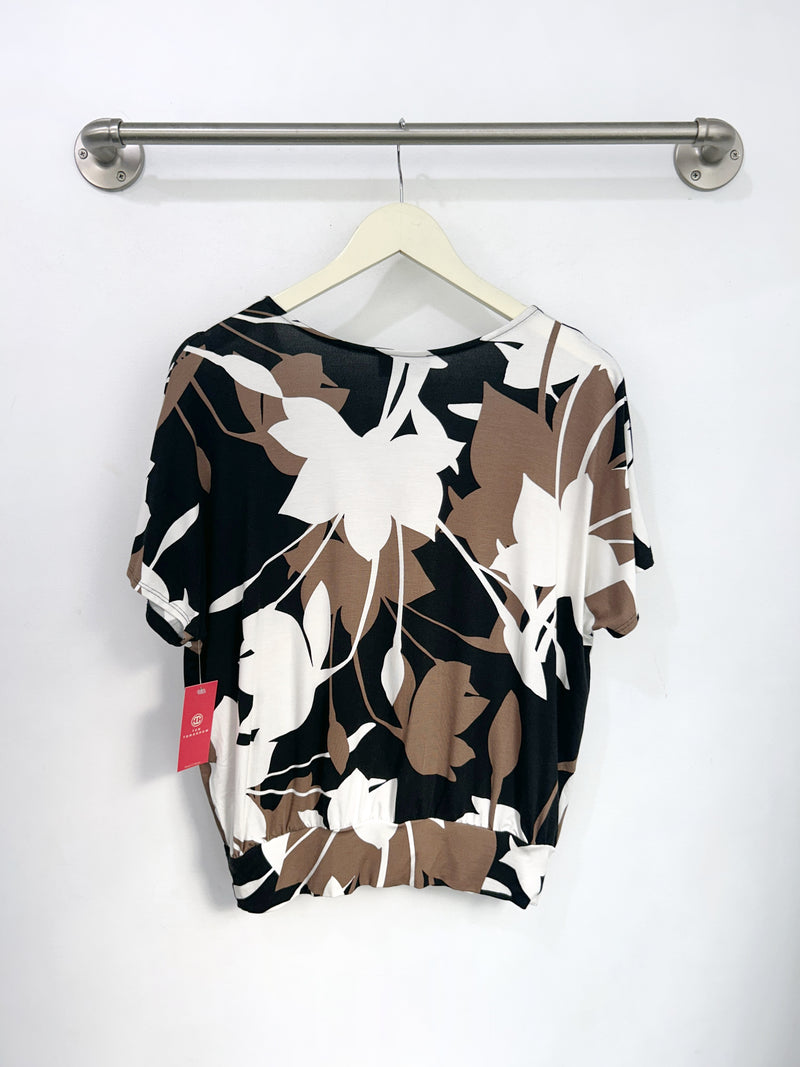 Luna Wrap Top (Orchid Shadow) - M