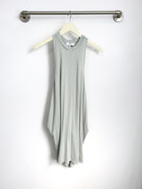 Chad Layered Dress (Sage Stripe) - M