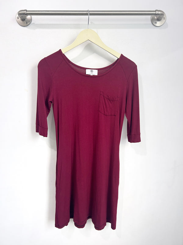 Jordan Dress (Wine) - XS