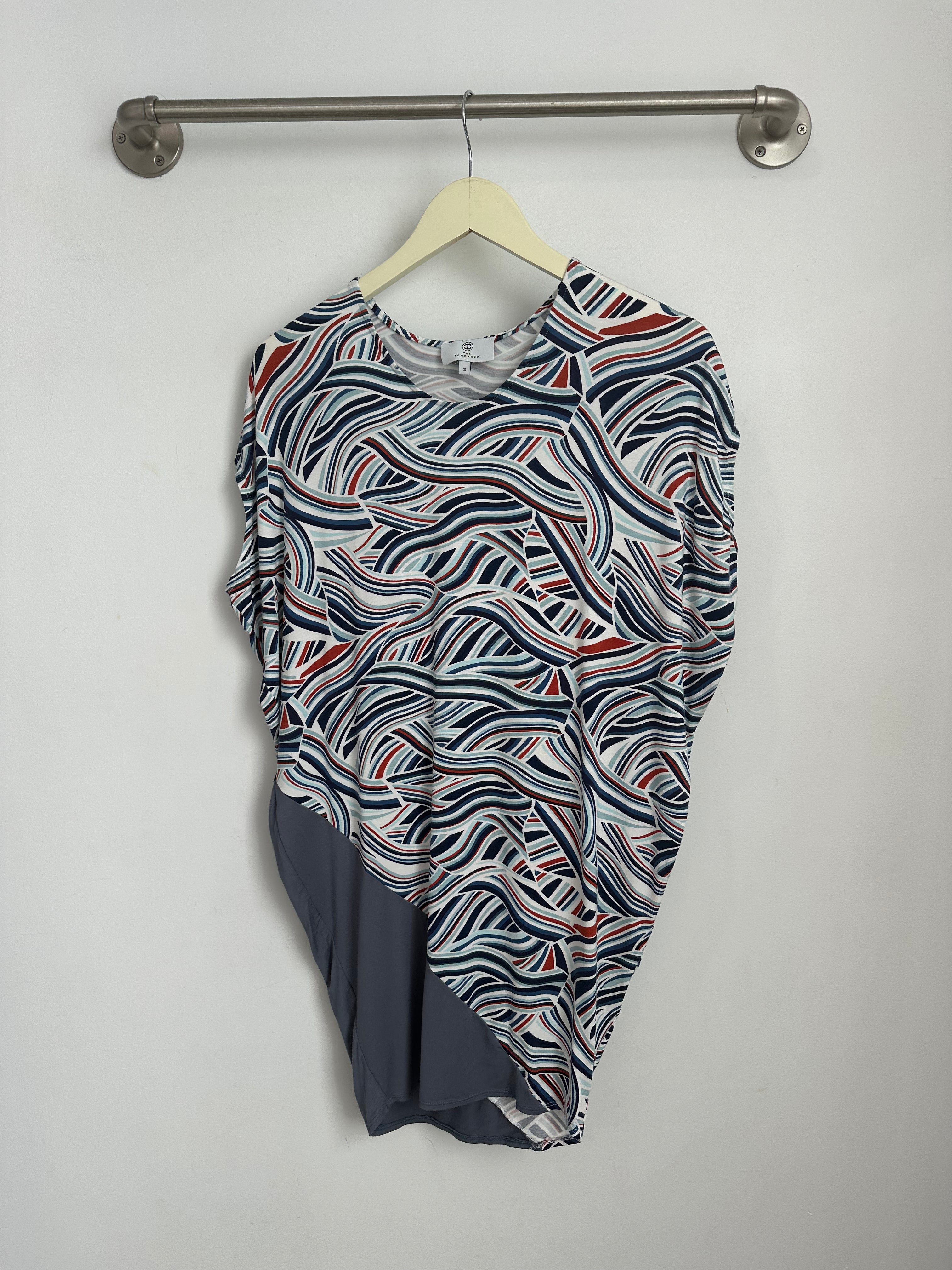 Kit Dress (Rising Tides/Vintage Blue) - S – Ten Tomorrow