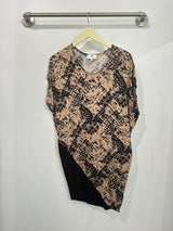 Kit Dress (Mocha Matrix/Black) - S