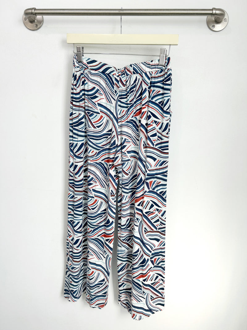 Parker High-Waist Pant (Rising Tides) - S