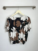Luna Wrap Top (Orchid Shadow) - S