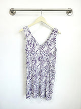 Kristie Tank Dress (Wandering Lavender) - S