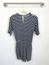 Jill Romper (Navy Stripe) - XS