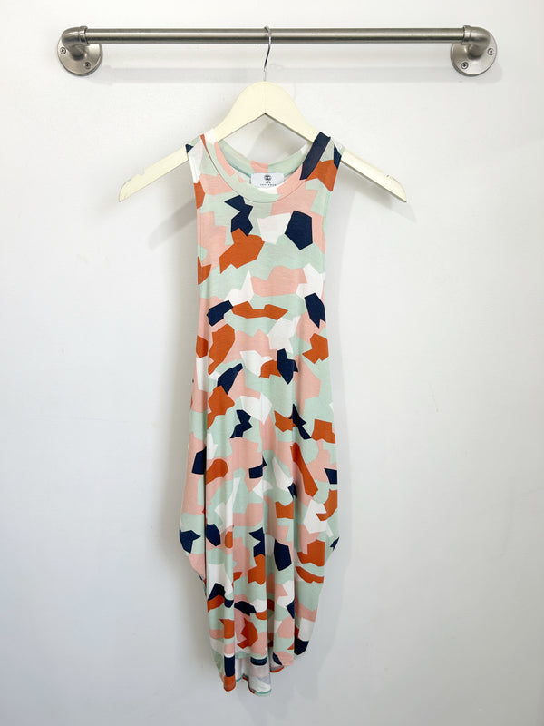 Chad Layered Dress (Kaimana Sunset) - S