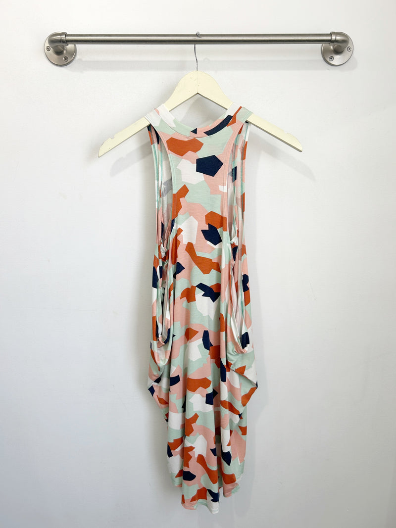 Chad Layered Dress (Kaimana Sunset) - S