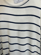 Chris Tank Top (Ivory/Navy Stripe) - S