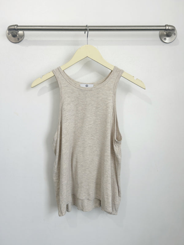 Michael Racer Tank Top (Oatmeal) - XS