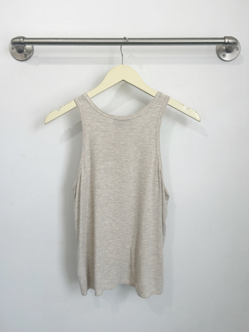 Michael Racer Tank Top (Oatmeal) - XS