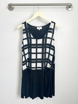 Kate Tennis Dress (Grid Print) - XS/S