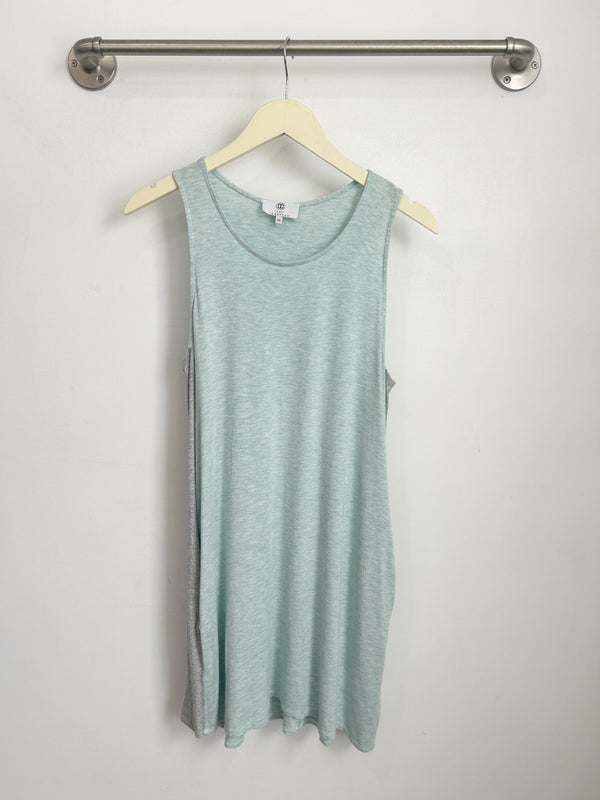 Rachel Panel Dress (Mint) - XS