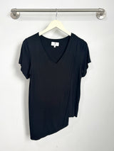 Gemma Asymmetrical Tunic (Black) - S