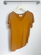 Gemma Asymmetrical Tunic (Cognac) - M