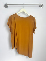 Gemma Asymmetrical Tunic (Cognac) - M