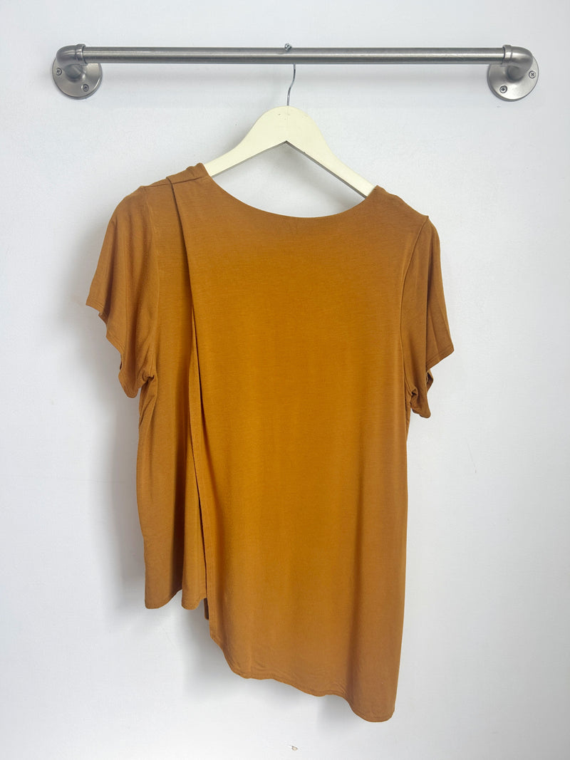 Gemma Asymmetrical Tunic (Cognac) - M