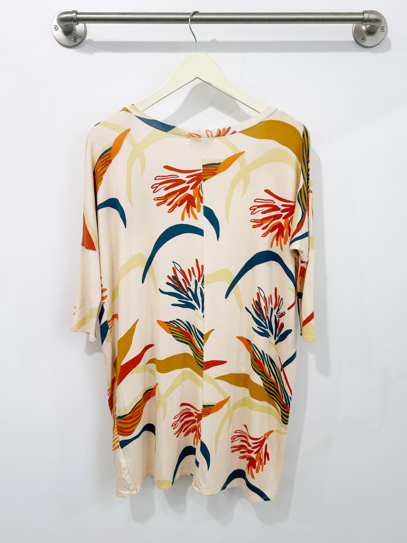Tracy T-Shirt Dress (Lehua) - S