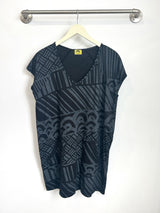 Kealopiko Dawn V-Neck Dress  (He Ho'oheno Ua) - S