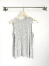 Chris Tank Top (Lt Grey Baby Stripe) - S