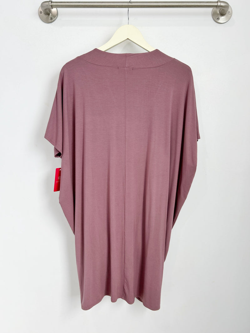 Jade Pleated Kaftan Dress (Belladonna) - XS