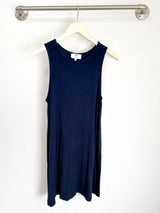 Avery Swing Dress (Navy) - XS
