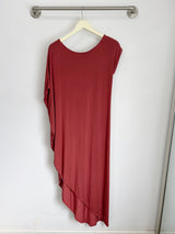 Lola Asymmetric Maxi (Terra Cotta) - M