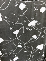 Meg Boatneck Top (B/W Jigsaw) - M
