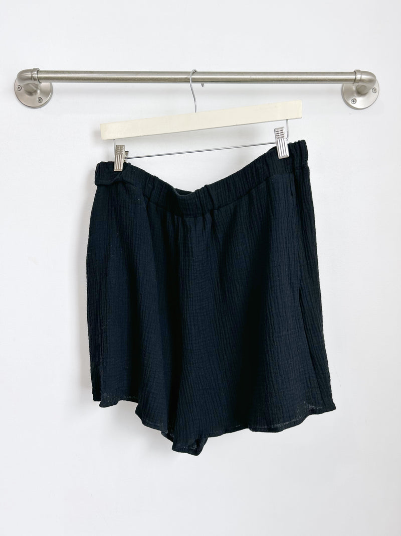Erica Short (Black Gauze) - XL