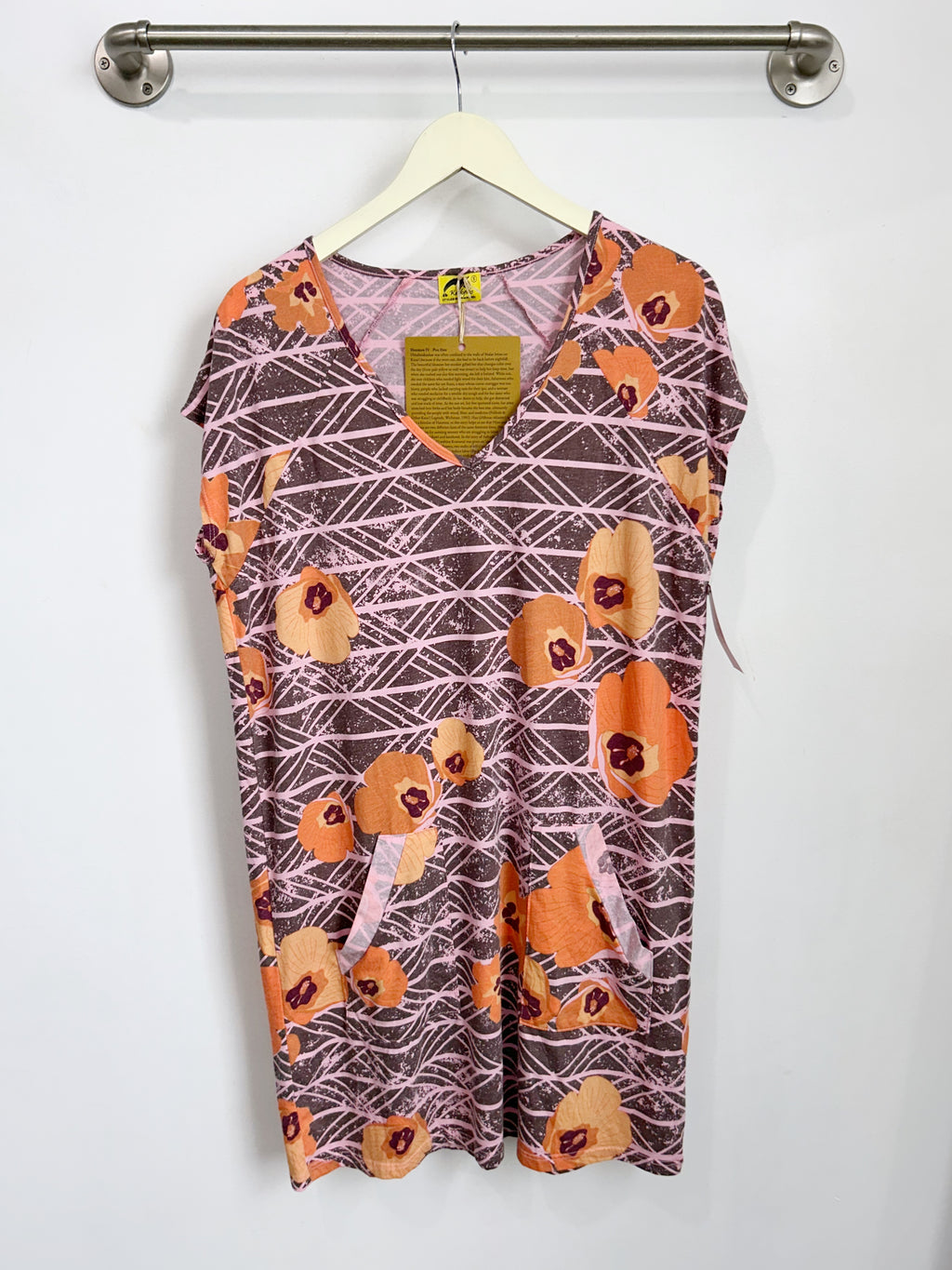 予約販売 Kealopiko Tomorrow Ten – S - Hau) (Pua Dress V-Neck Dawn フラダンス