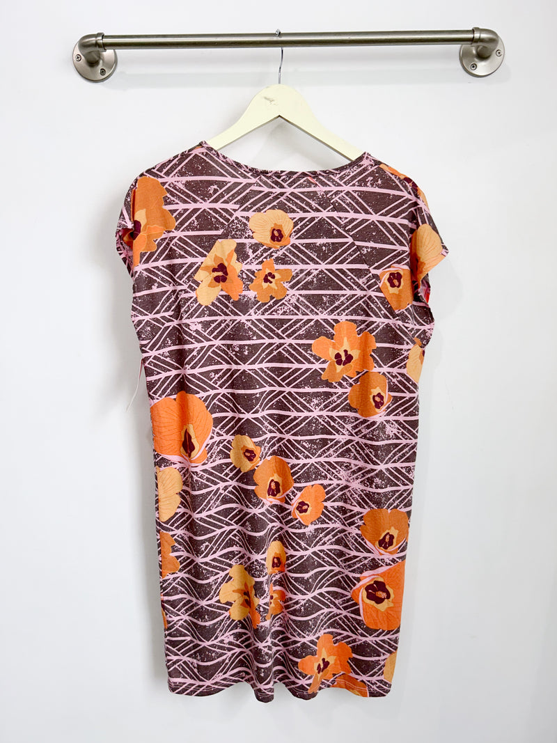 Kealopiko Dawn V-Neck Dress  (Pua Hau) - S
