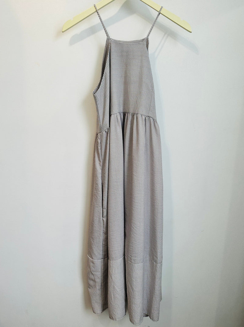 Marni Midi Dress (Oxford Stripe) - XS