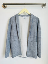Kelly Shawl Jacket (Heather Blue) - XS