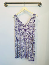 Kristie Tank Dress (Wandering Lavender) - L