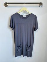 Stacey T-Shirt Dress (Vintage Blue) - S