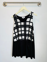 Kate Tennis Dress (Grid Print) - XS/S