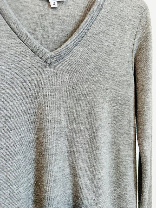 Heather asymmetrical sweater - S