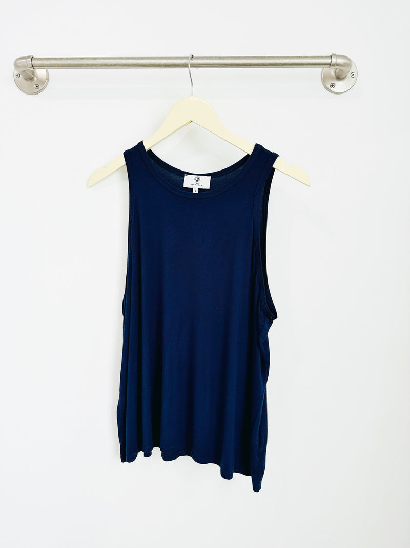 Michael Racer Tank Top (Navy) - L
