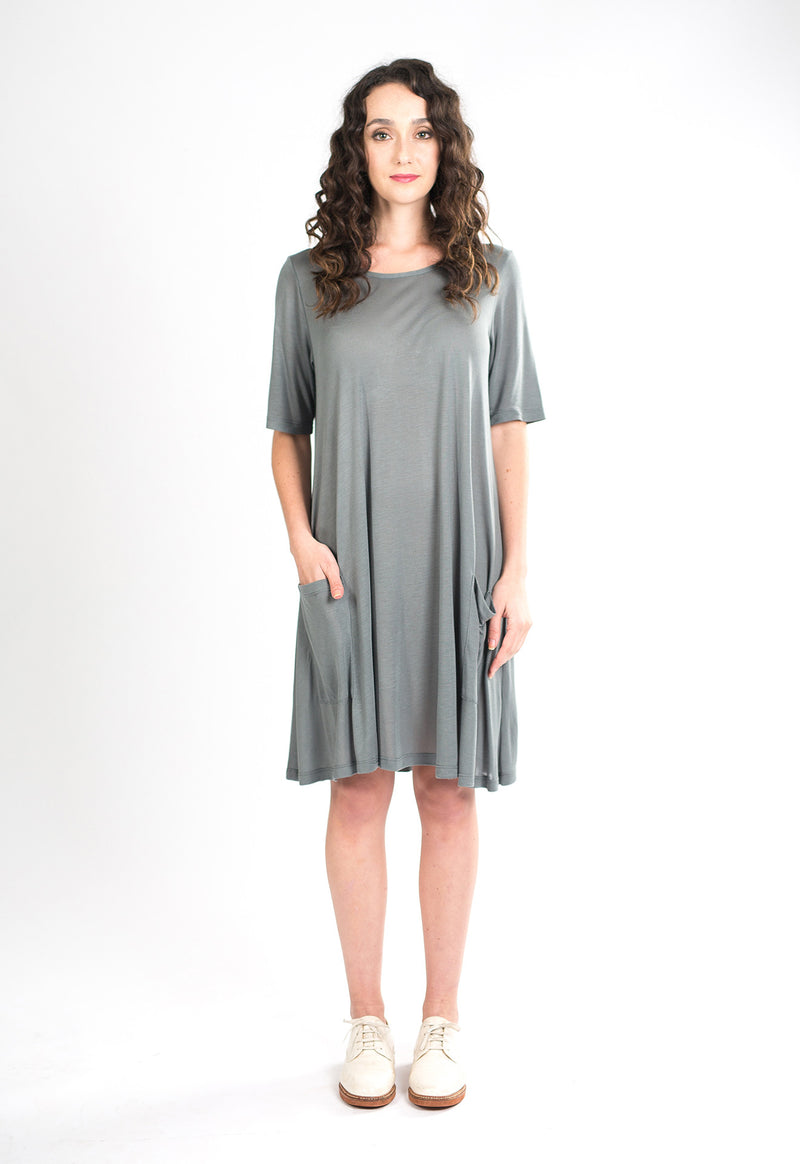Basic T-Shirt Dress (Sea Foam)