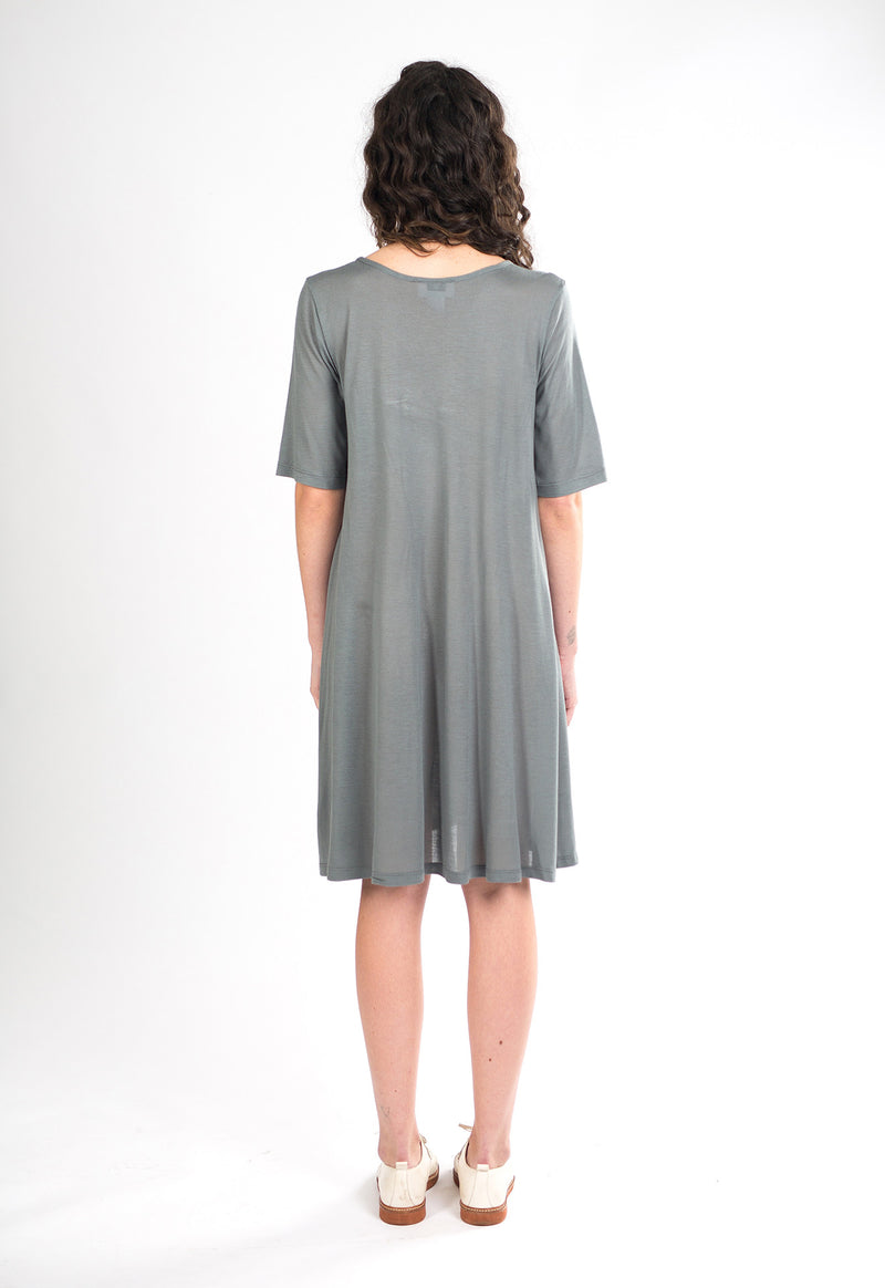 Basic T-Shirt Dress (Sea Foam)