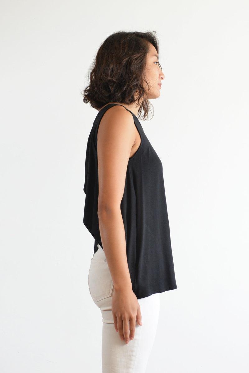 Haylee Tank  (Black) - S